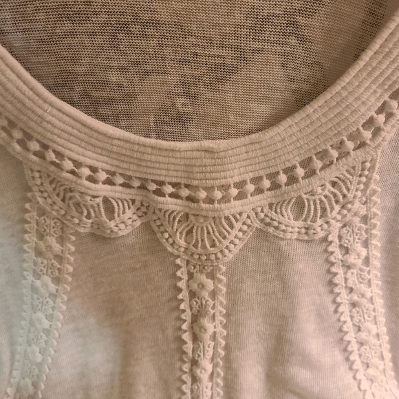 Cupio Anthropology Linen Handkerchief Tank Sz M/L - Picture 6 of 9